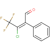 3-Chloro-4,4,4-trifluoro-2-phenylbut-2-enal