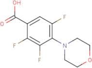 2,3,5-Trifluoro-4-morpholin-4-ylbenzoic acid