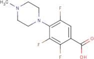 2,3,5-Trifluoro-4-(4-methylpiperazin-1-yl)benzoic acid