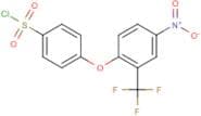 4-[4-Nitro-2-(trifluoromethyl)phenoxy]benzenesulphonyl chloride