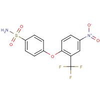 4-[4-Nitro-2-(trifluoromethyl)phenoxy]benzenesulphonamide