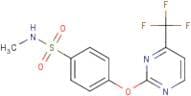 N-Methyl-4-{[4-(trifluoromethyl)pyrimidin-2-yl]oxy}benzenesulphonamide