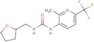 N-[2-Methyl-6-(trifluoromethyl)pyridin-3-yl]-N'-(tetrahydrofuran-2-ylmethyl)urea