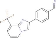 4-[8-(Trifluoromethyl)imidazo[1,2-a]pyridin-2-yl]benzonitrile