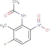 N-(3-Fluoro-2-methyl-6-nitrophenyl)acetamide