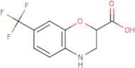 7-(Trifluoromethyl)-3,4-dihydro-2H-1,4-benzoxazine-2-carboxylic acid