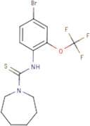 N-[4-Bromo-2-(trifluoromethoxy)phenyl]azepane-1-carbothioamide