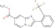 Methyl 2-[2-(trifluoromethyl)phenyl]imidazo[1,2-a]pyridine-7-carboxylate
