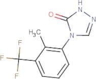 4-[2-Methyl-3-(trifluoromethyl)phenyl]-2,4-dihydro-3H-1,2,4-triazol-3-one
