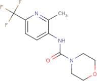 N-[2-Methyl-6-(trifluoromethyl)pyridin-3-yl]morpholine-4-carboxamide