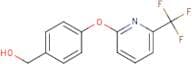 (4-{[6-(Trifluoromethyl)pyridin-2-yl]oxy}phenyl)methanol
