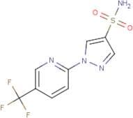 1-[5-(Trifluoromethyl)pyridin-2-yl]-1H-pyrazole-4-sulfonamide