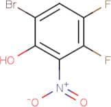 6-Bromo-3,4-difluoro-2-nitrophenol