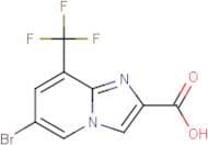 6-Bromo-8-(trifluoromethyl)imidazo[1,2-a]pyridine-2-carboxylic acid
