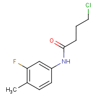4-Chloro-N-(3-fluoro-4-methylphenyl)butanamide
