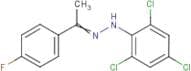 1-(4-Fluorophenyl)ethanone (2,4,6-trichlorophenyl)hydrazone
