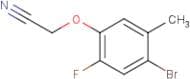 (4-Bromo-2-fluoro-5-methylphenoxy)acetonitrile