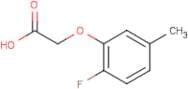 (2-Fluoro-5-methylphenoxy)acetic acid