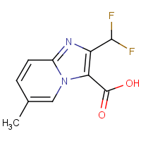 2-(Difluoromethyl)-6-methylimidazo[1,2-a]pyridine-3-carboxylic acid