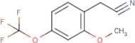2-Methoxy-4-(trifluoromethoxy)phenylacetonitrile