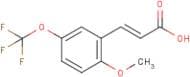 2-Methoxy-5-(trifluoromethoxy)cinnamic acid