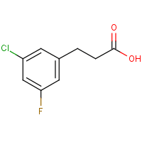 3-(3-Chloro-5-fluorophenyl)propionic acid