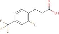 3-[2-Fluoro-4-(trifluoromethyl)phenyl]propionic acid