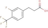 3-[3-Fluoro-4-(trifluoromethyl)phenyl]propionic acid
