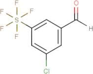 3-Chloro-5-(pentafluorosulfur)benzaldehyde