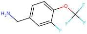3-Fluoro-4-(trifluoromethoxy)benzylamine