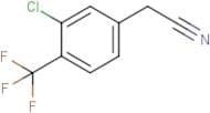3-Chloro-4-(trifluoromethyl)phenylacetonitrile