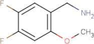 4,5-Difluoro-2-methoxybenzylamine