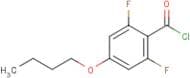4-Butoxy-2,6-difluorobenzoyl chloride