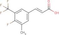 4-Fluoro-3-methyl-5-(trifluoromethyl)cinnamic acid