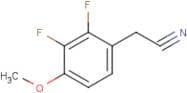 2,3-Difluoro-4-methoxyphenylacetonitrile