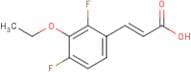 3-Ethoxy-2,4-difluorocinnamic acid