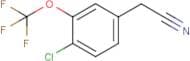 4-Chloro-3-(trifluoromethoxy)phenylacetonitrile
