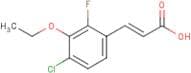 4-Chloro-3-ethoxy-2-fluorocinnamic acid