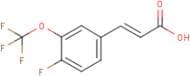 4-Fluoro-3-(trifluoromethoxy)cinnamic acid
