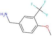 4-Methoxy-3-(trifluoromethyl)benzylamine