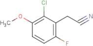2-Chloro-6-fluoro-3-methoxyphenylacetonitrile