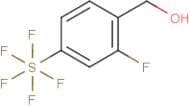2-Fluoro-4-(pentafluorosulfur)benzyl alcohol
