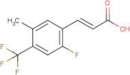 2-Fluoro-5-methyl-4-(trifluoromethyl)cinnamic acid