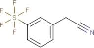 3-(Pentafluorosulfur)phenylacetonitrile