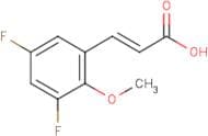 3,5-Difluoro-2-methoxycinnamic acid
