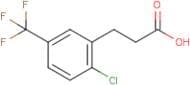 3-[2-Chloro-5-(trifluoromethyl)phenyl]propionic acid