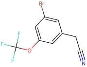 3-Bromo-5-(trifluoromethoxy)phenylacetonitrile