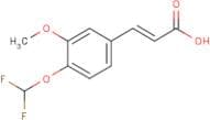 4-(Difluoromethoxy)-3-methoxycinnamic acid