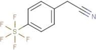 4-(Pentafluorosulfur)phenylacetonitrile