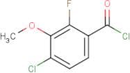 4-Chloro-2-fluoro-3-methoxybenzoyl chloride